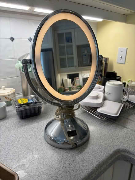 Photo of free Lighted Desk Mirror (Lexington center) #1