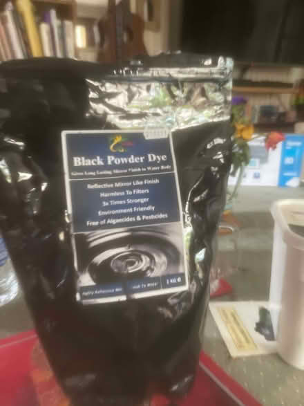 Photo of free Pond black dye (Ilkeston town centre DE7) #1