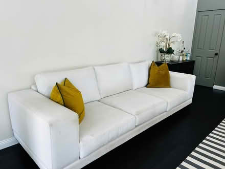 Photo of free 2 marching large sofa/lounges (Woronora) #2