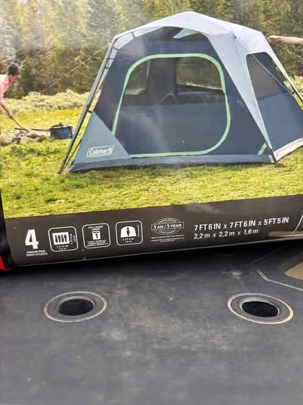 Photo of free BRAND NEW 4Person Tent (Georgetown) #3