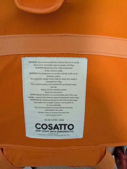 Photo of free Baby seat (Two Mile Ash MK8) #2