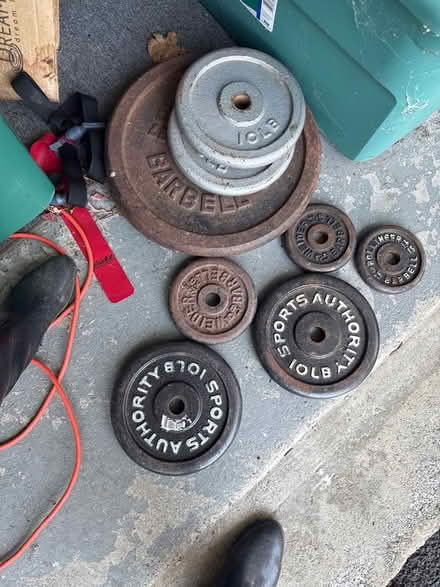 Photo of free Various size weights (Mahopac) #1