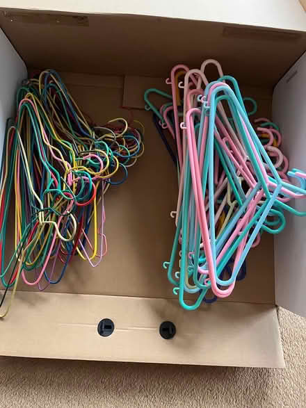 Photo of free Clothes hangers (Greenlane) #1