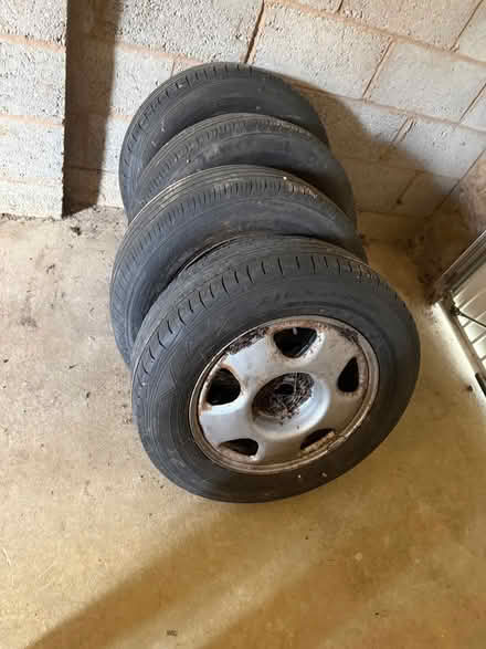 Photo of free 4 Car tires (Bloxham OX15) #1
