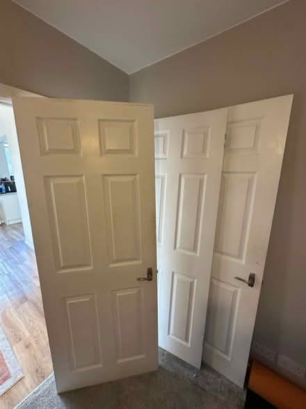 Photo of free 3 x painted internal doors (Shirley Solihull B90) #1