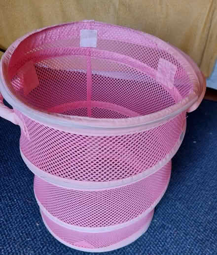 Photo of free Collapsible pink laundry bin (Swaythling SO16) #1