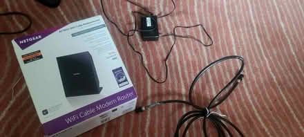 Photo of free Modem/router and cords (North Denver) #3