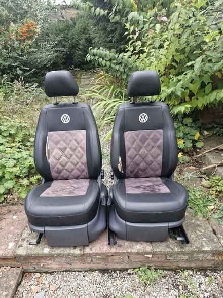 Photo of free 2 vw caddy front seats from a 2013 (Leicester, Enderby LE19) #1