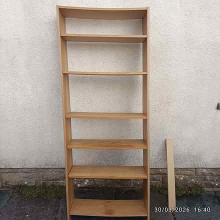 Photo of free Tall chipboard shelf - needs corner brackets to stabilise (Brookhouse LA2) #2