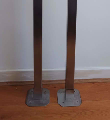 Photo of free 2x IKEA Legs, stainless steel, 88 cm (Stockbridge EH4) #1