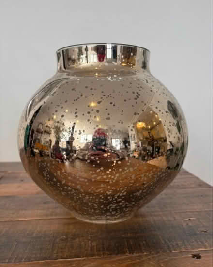 Photo of free Mirrored H&M home vase (Haringey ladder N4) #2