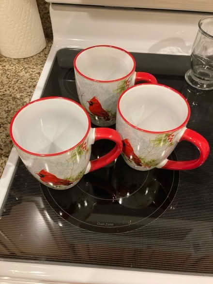 Photo of free 3 nice cardinal mugs (New Milford) #1
