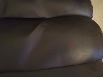 Photo of free Leather look office chair (Sharrow Vale S11) #2