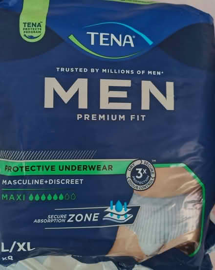Photo of free Tena Men Premium L/XL (Stopsley LU2) #1