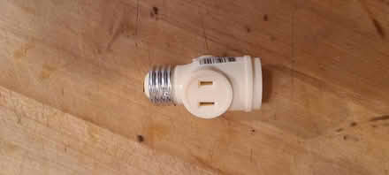 Photo of free Light bulb outlet adapter (South beacon hill) #1