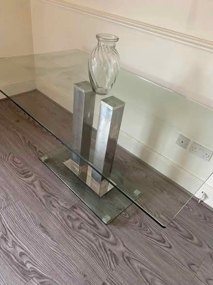 Photo of free Glass dining table (Plungington PR2) #1