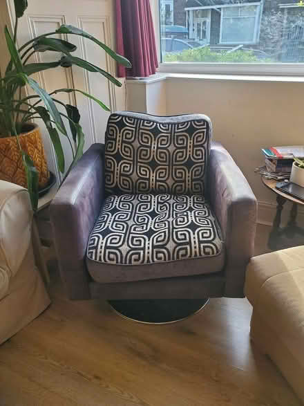 Photo of free Armchair with reversible cushion (Swansea Mount Pleasant SA1) #1