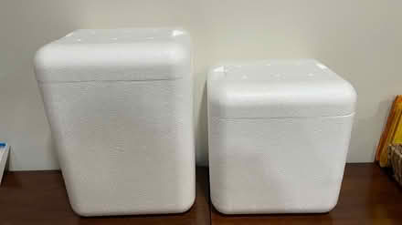 Photo of free Styrofoam Coolers - 2 sizes (Reston, VA) #1
