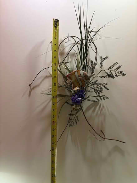 Photo of free Wall art ceramic fish in the reeds (San Carlos-El Camino near Hull) #3