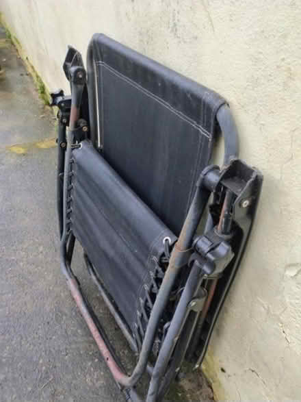 Photo of free Outdoor recliner chair (Adamsdown CF24) #3