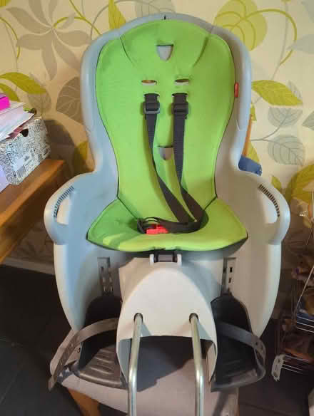 Photo of free Hamax Kiss kids bicycle seat (Wake Green B13) #1