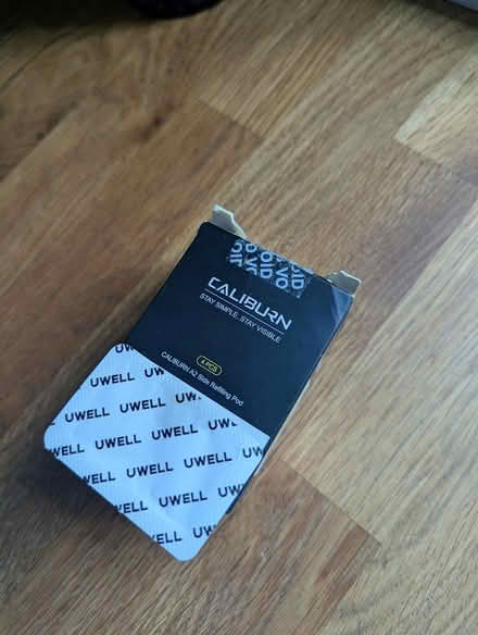 Photo of free 1x Caliburn Vape refill pod (Spitalfields E1) #2