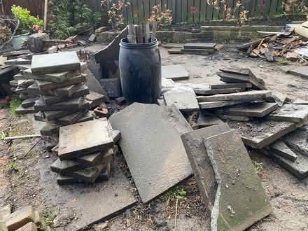 Photo of free Bricks, broken/intact flags, sink (Walkley S6) #2