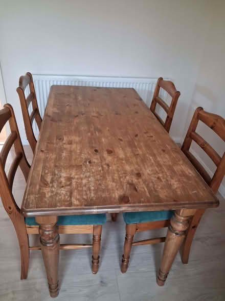 Photo of free Table & 4 chairs (Fort Pitt ME4) #2