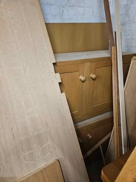 Photo of free Solid oak cabInets/shelves (Maresfield TN22) #3