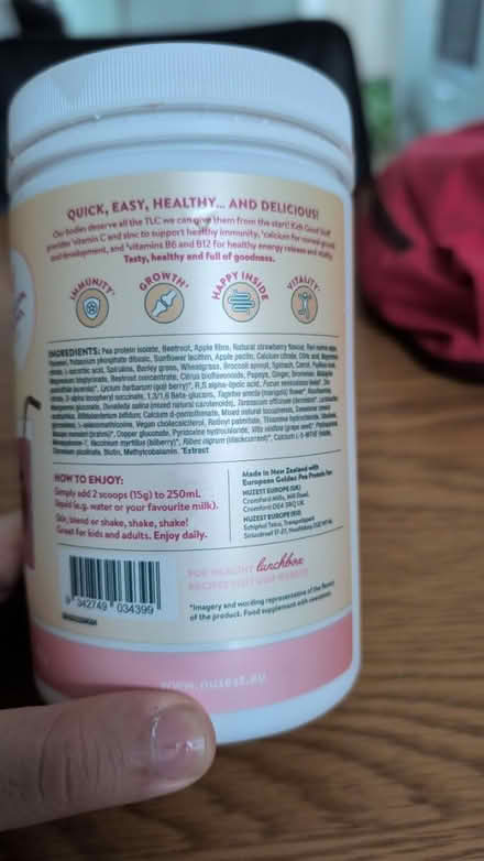 Photo of free Kids nutrition smoothie mix (Dagenham RM10) #3