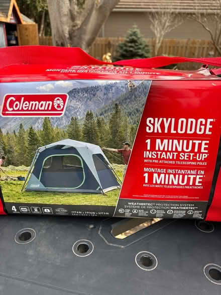 Photo of free BRAND NEW 4Person Tent (Georgetown) #1