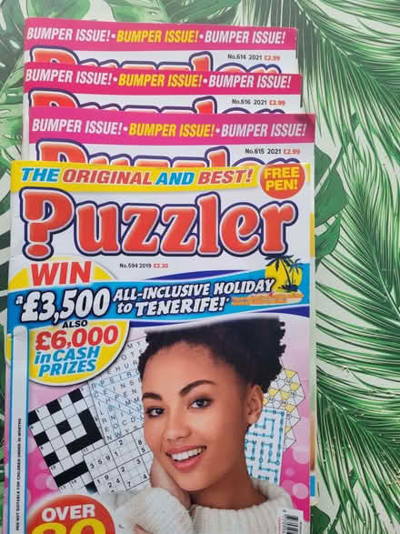 Photo of free Unused Puzzler back issues (Wollaton NG9) #1