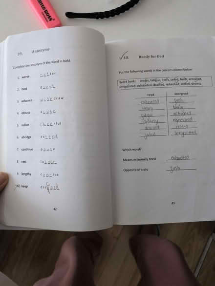 Photo of free Synonyms and antonyms for 11+ (Whitley RG2) #2