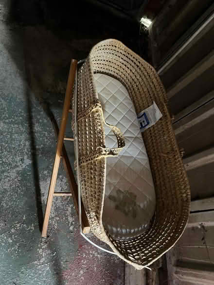 Photo of free Moses Basket with Folding Stand (Kirkstall LS5) #1