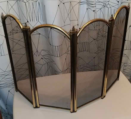 Photo of free Collapsible brass fireguard (Wollaton NG8) #1