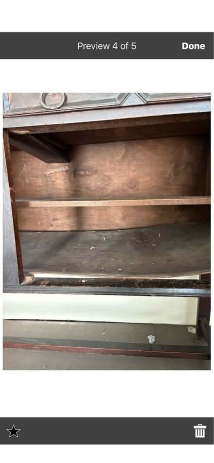 Photo of free Ebony Edwardian sideboard (Ballsbridge, Dublin 4) #2