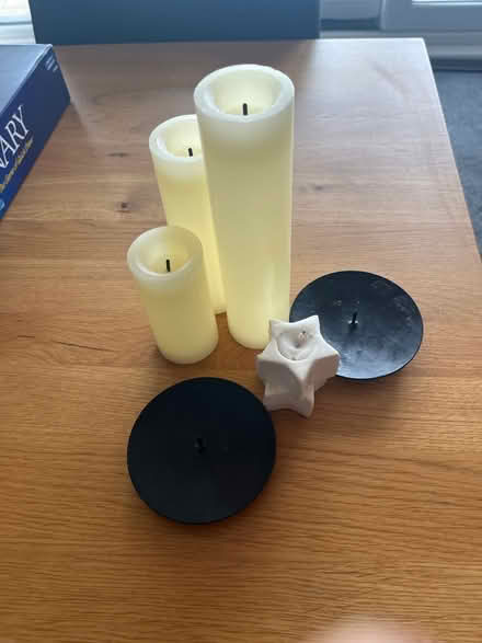 Photo of free LED Candles and Candle stands (First Avenue. Hove.) #1