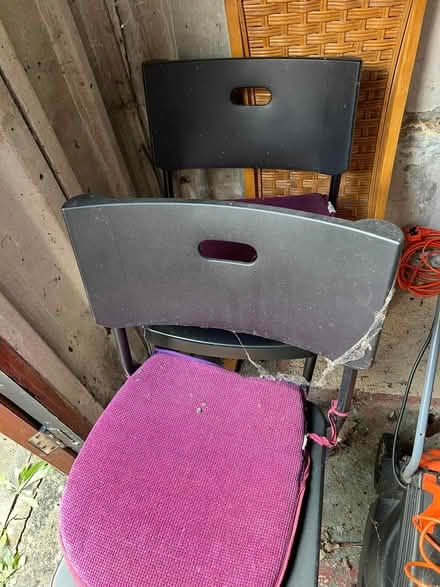 Photo of free 2 chairs for (Kirkstall LS5) #1