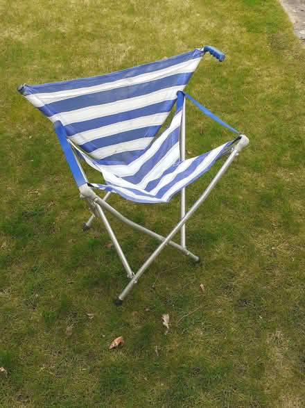 Photo of free Folding chair, walking stick. (Lightwater Ward GU18) #1