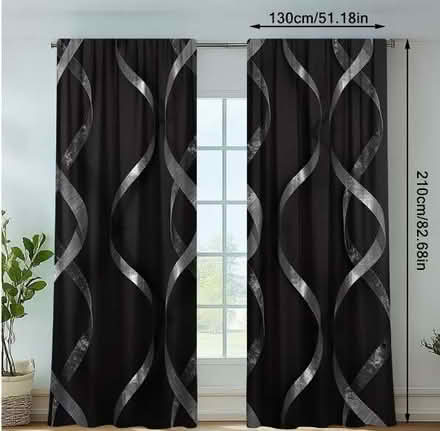 Photo of free Brand new curtains (2pcs (Fallings Park WV10) #1