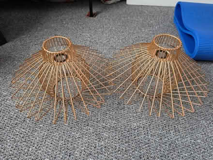 Photo of free Copper Colour Lamp Shades (Bournville) #1