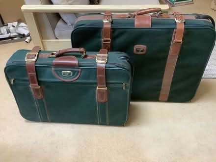 Photo of free x 2 Antler Suitcases - Medium + Large (Upper Denby HD8) #1