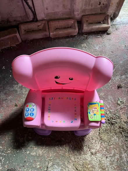Photo of free baby / toddler sitting toy chair (Kirkstall LS5) #1