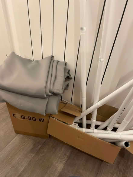 Photo of free Poles /curtain room dividers (Wandsworth SW18) #1