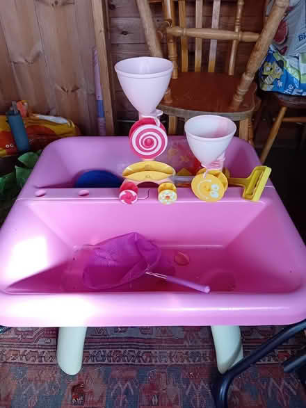 Photo of free Child's water table and sand toys (Wellington somerset) #1