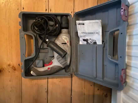 Photo of free Corded Hammer Drill in case (St Leonards Green TN38) #1