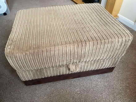 Photo of free Sofa & footstool (Micklefield HP13) #3