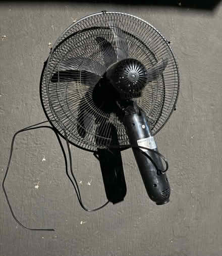 Photo of free Holmes 18” fan, needs repair (1075 Valencia Avenue) #1