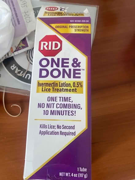 Photo of free Rid One and Done Lice Treatment (Concord -Colony Park) #1
