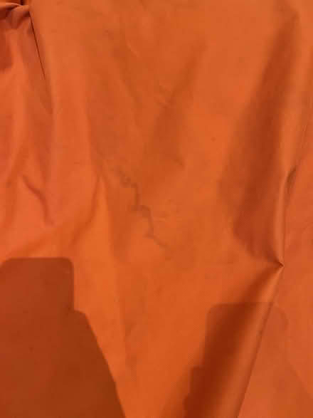 Photo of free Large orange beanbag (Bow E3) #3